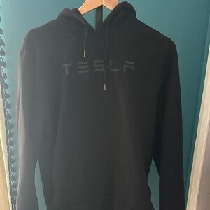 Tesla Charcoal Hoodie for Men